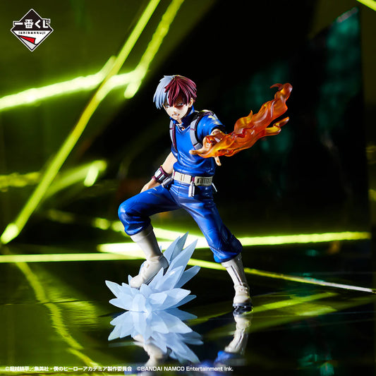 My Hero Academia - Ichiban Kuji Ultra Impact Shoto Todoroki Figure by Bandai [Open Box]