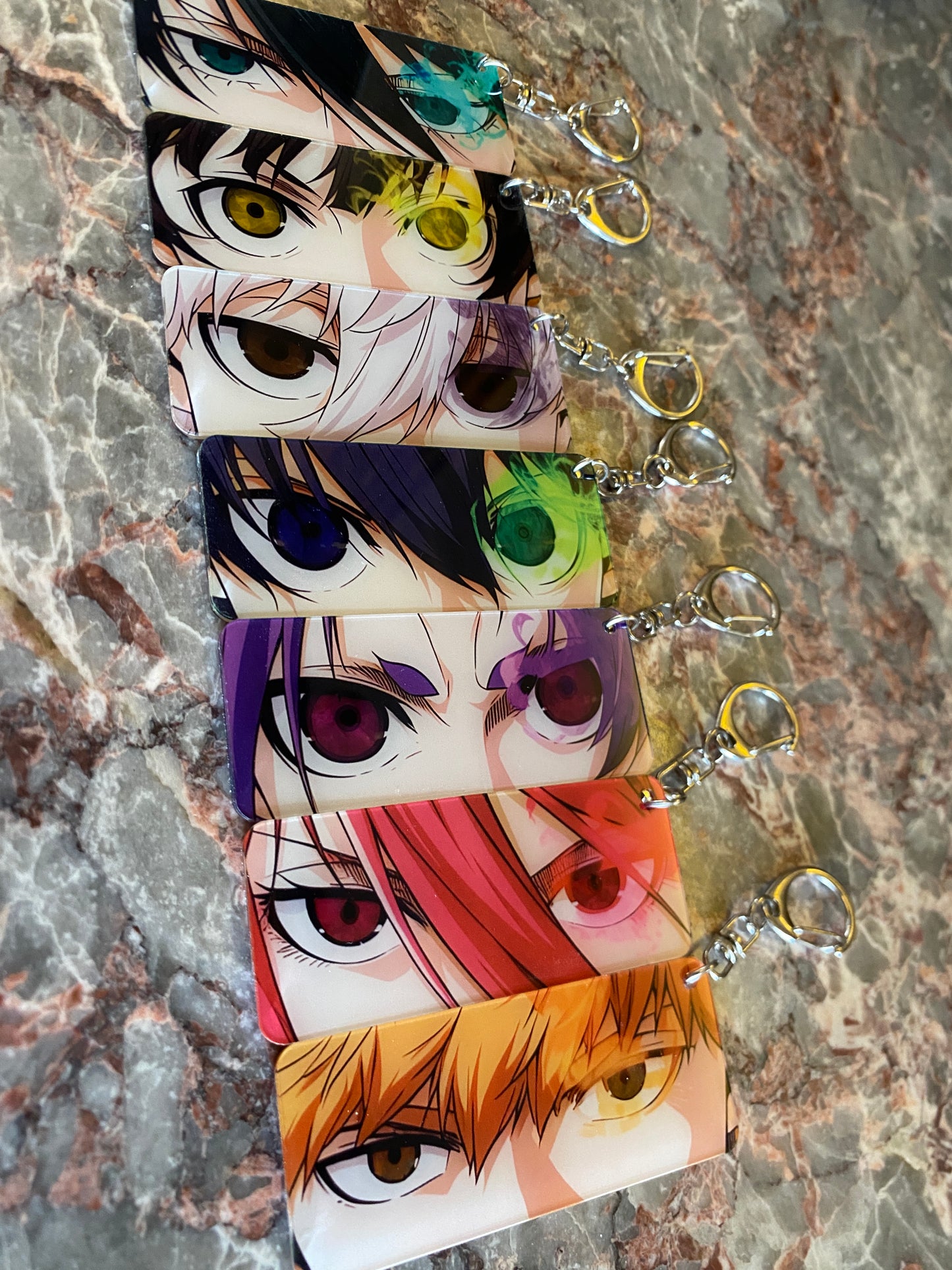 Blue Lock Acrylic Keychains vol.2 (Eyes Glow)