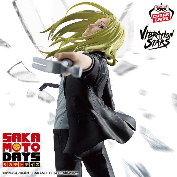 Sakamoto Days - Vibration Stars Shishiba Figure by Bandai
