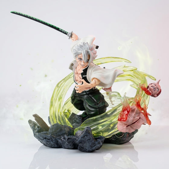 Demon Slayer Sanemi Wind Breath Slash 1/6 Scale Figure! [23 cm]