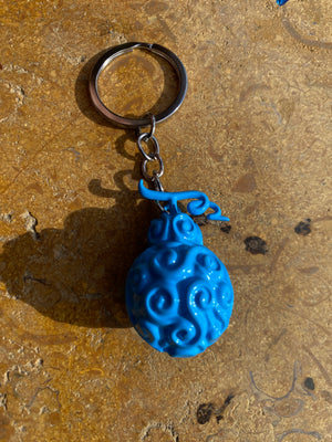 One Piece Devil Fruit Keychains