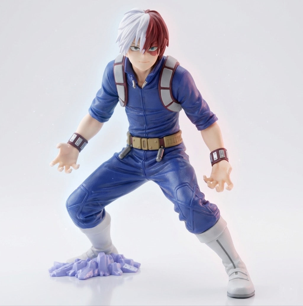 My Hero Academia BWFC SMSP Shoto Todoroki Figure by Bandai! [Open Box]