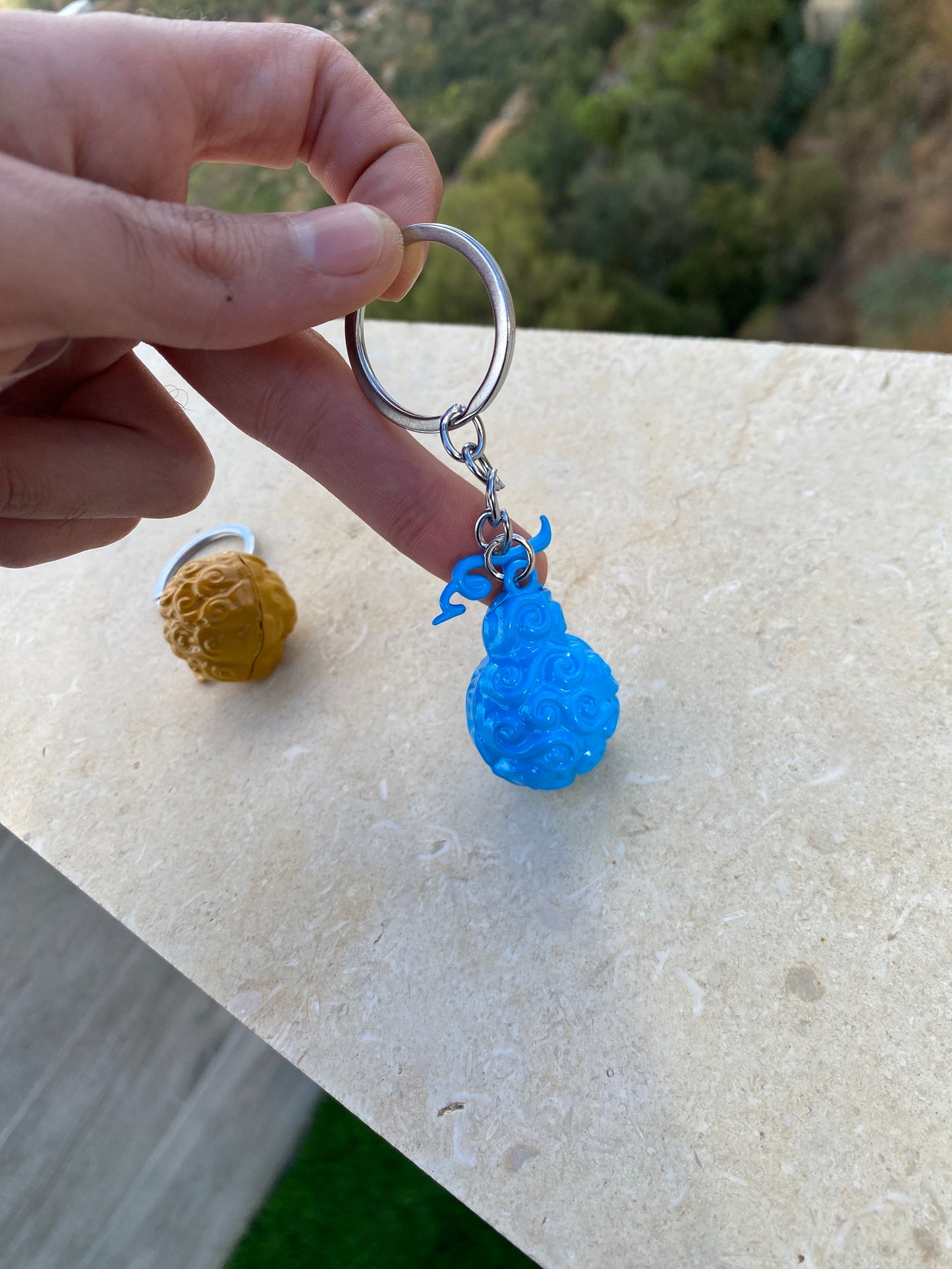 One Piece Devil Fruit Keychains