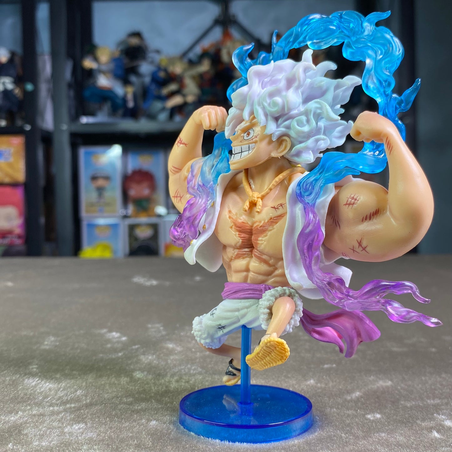 Luffy Gear 5 Figure! (Muscular)