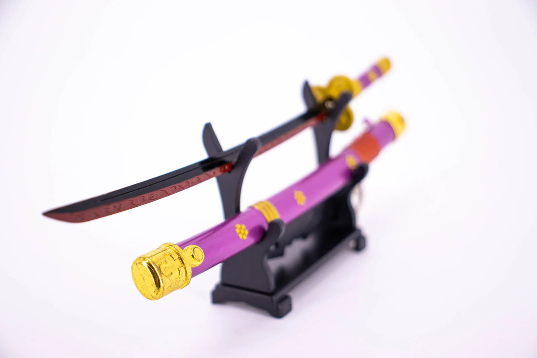 One Piece - Enma Purple Katana Keychain