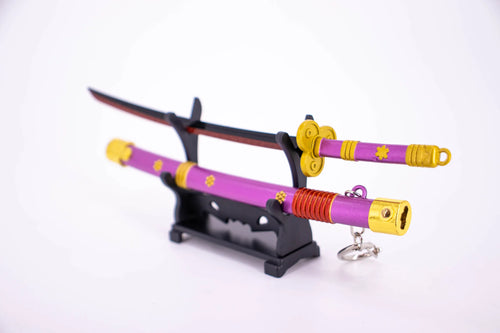 One Piece - Enma Purple Katana Keychain