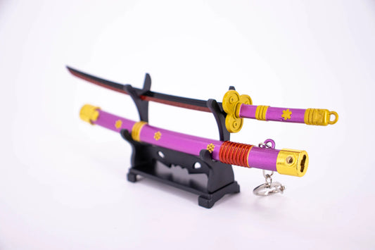 One Piece - Enma Purple Katana Keychain