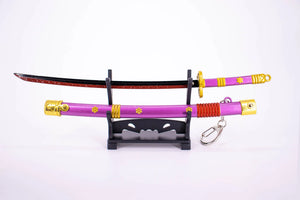 One Piece - Enma Purple Katana Keychain