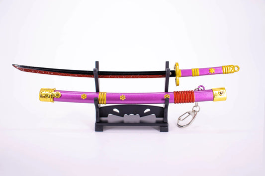 One Piece - Enma Purple Katana Keychain