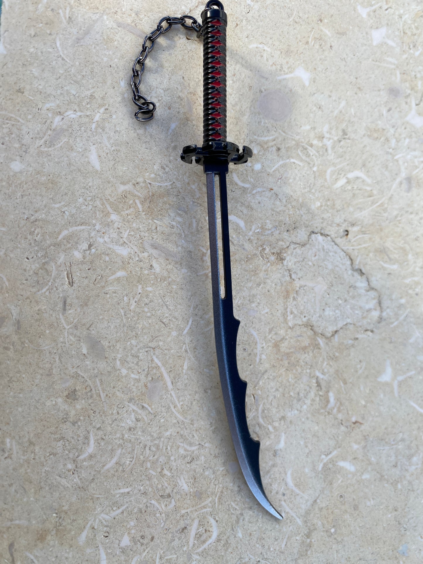 Bleach - Kurusaki Ichigo mini Metal Zanpakuto Model!