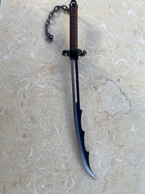 Bleach - Kurusaki Ichigo mini Metal Zanpakuto Model!