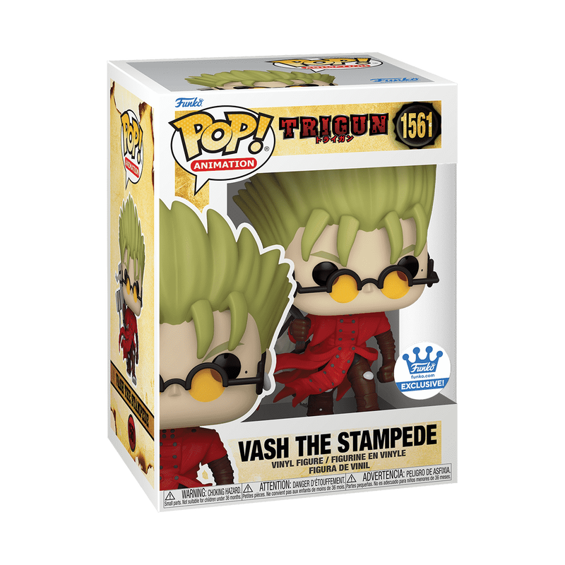 Vash The Stampede Funko Pop! #1561 [Funko Exclusive]