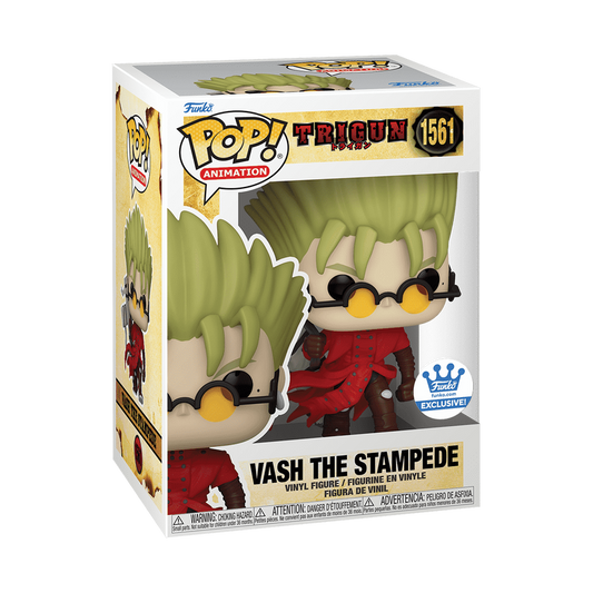 Vash The Stampede Funko Pop! #1561 [Funko Exclusive]