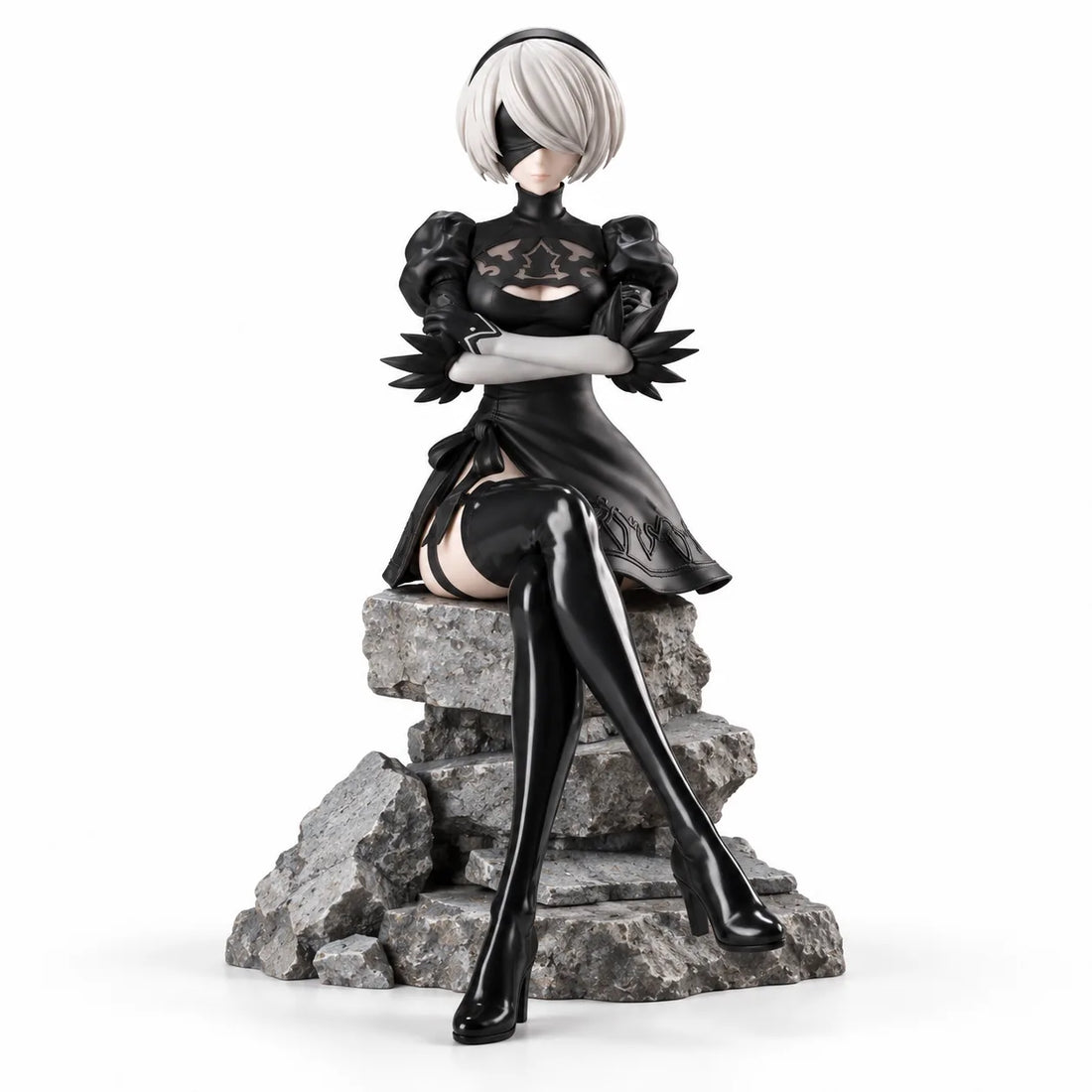 Nier: Automata 2B Premium Perching Figure by Sega!