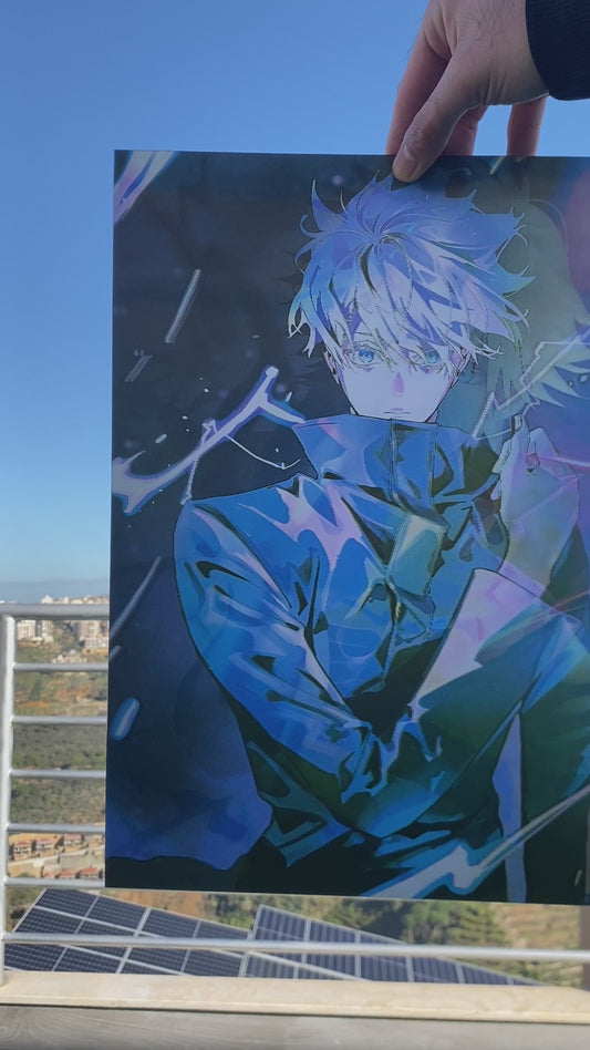 Jujutsu Kaisen 5D Luminous Poster (Gojo)