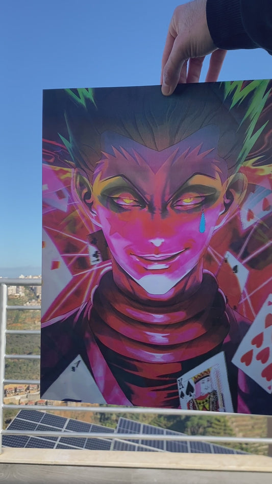 Hunter x Hunter 5D Luminous Poster (Hisoka/Gon/Killua)